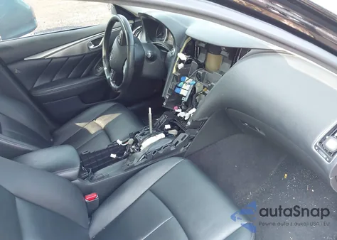 2015 Infiniti Q50 Premium/Sport z USA, uszkodzony, nr VIN JN1BV7AR1FM404154